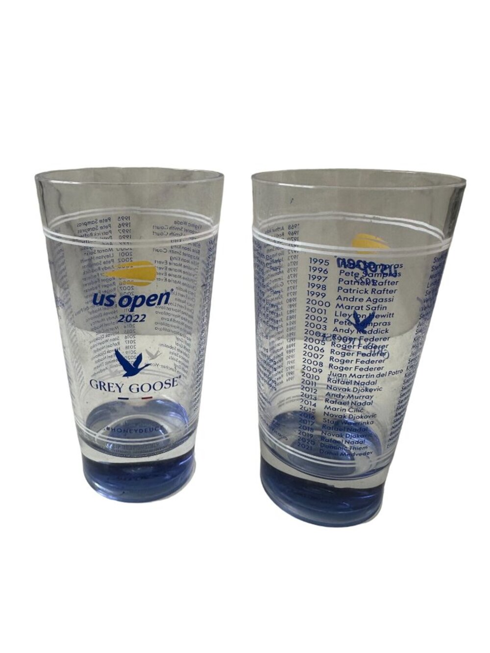 US OPEN Tennis Set of 2 Honeydeuce Cups 2022